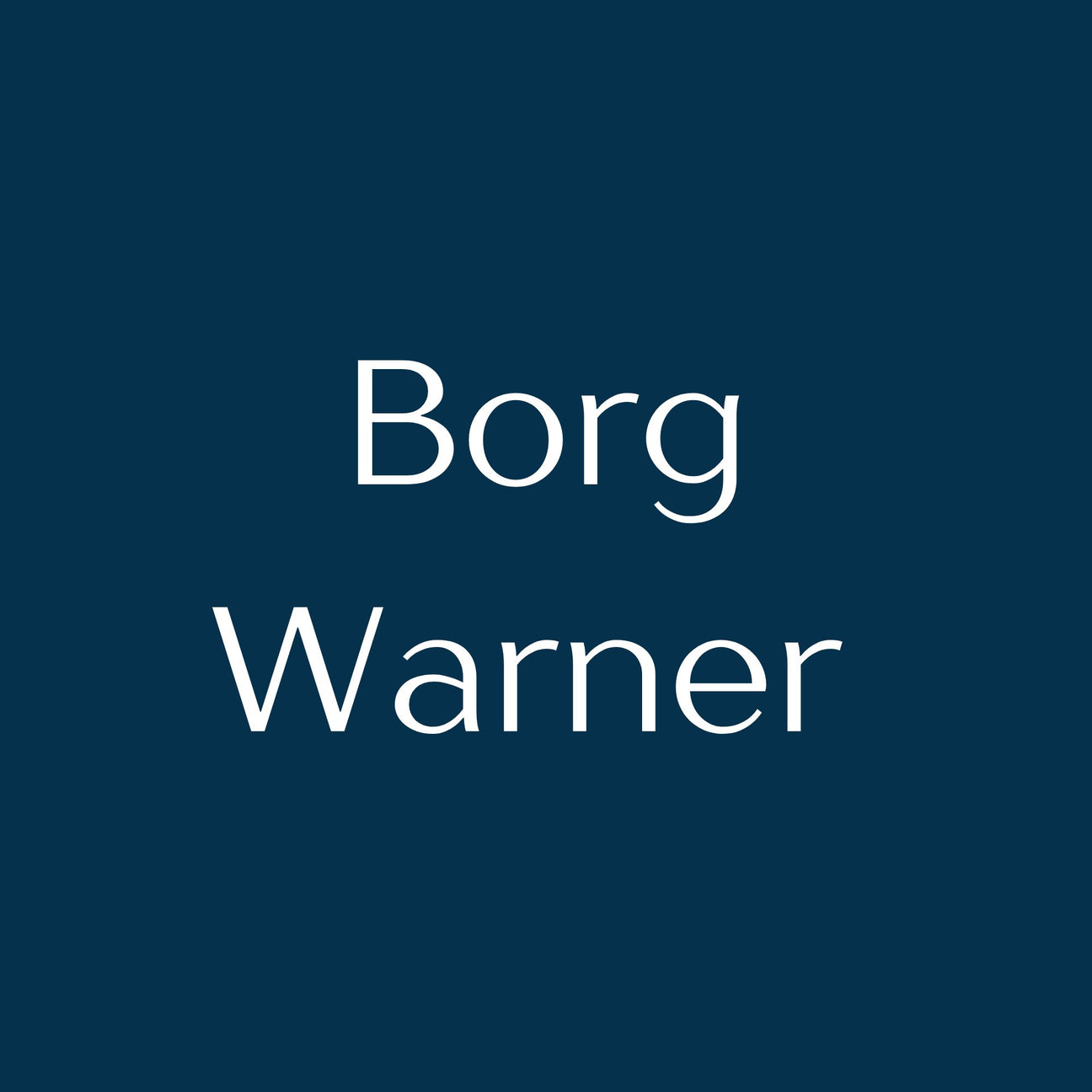 Borg Warner