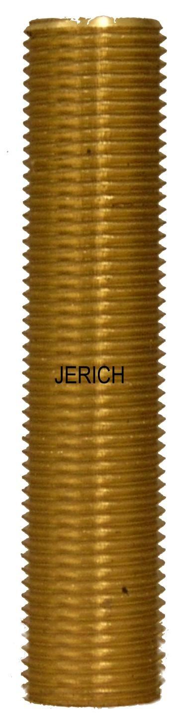 Jerich NP2823-6 9/16-20 brass nipple 6"