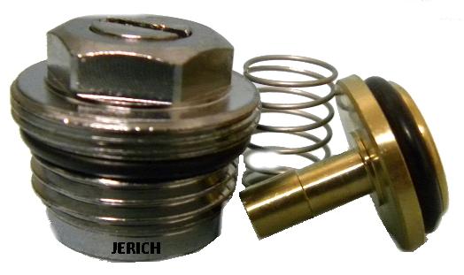 Jerich Thermostatic check stop stem