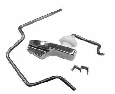 Jerich TL9571CP Power flush tank lever