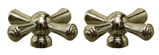 Jerich HDX7152PR Deluxe cross handles Pair