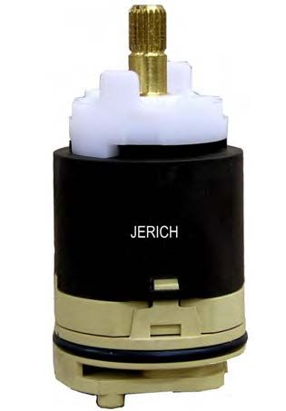 Jerich | Sayco | 40101 | 40mm cart brass stem euro